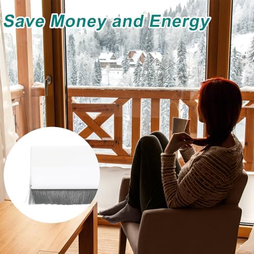 Uxcell Door Sweep Draft Stopper 40 Inch White