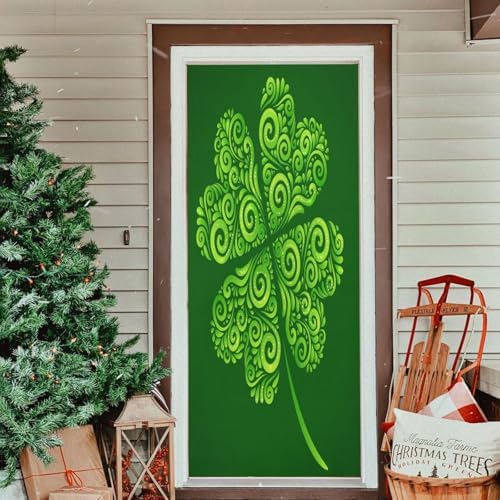 Susiyo Lucky Clover Door Decoration 32x79 in