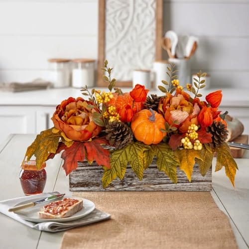 DILATATA Fall Decor Autumn Harvest Centerpiece