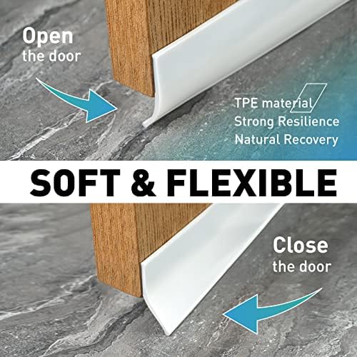 Door Draft Stopper 2 W x 32 L Cuttable Weather Seal
