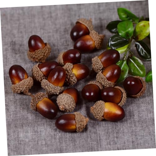 Garneck 141pcs Artificial Pumpkin and Acorn Decor for Halloween and Fall Home Decoration