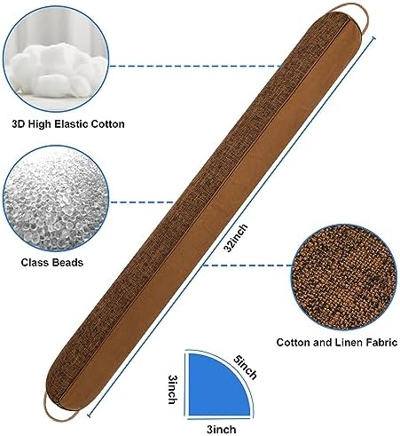 NABOWAN 32 Inch Weighted Draft Stopper