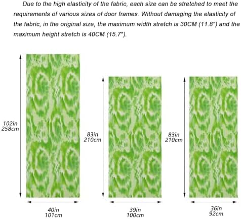 Susiyo Green Color Dye Halloween Door Cover
