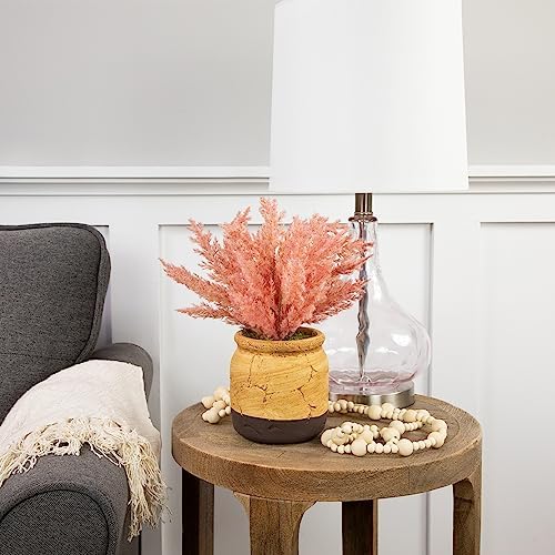 Northlight Artificial Astilbe Plant in Ceramic Pot - 12 Inch Pink