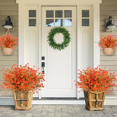 Sggvecsy 12 Bundle Artificial Eucalyptus Plants for Fall Decor