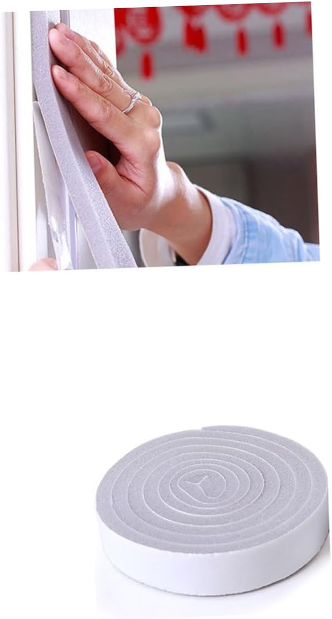 ABOOFAN Door Weather Stripping Long Draft Stopper Under Door Sweep Noiseproof Heat Insulation Strong Adhesive