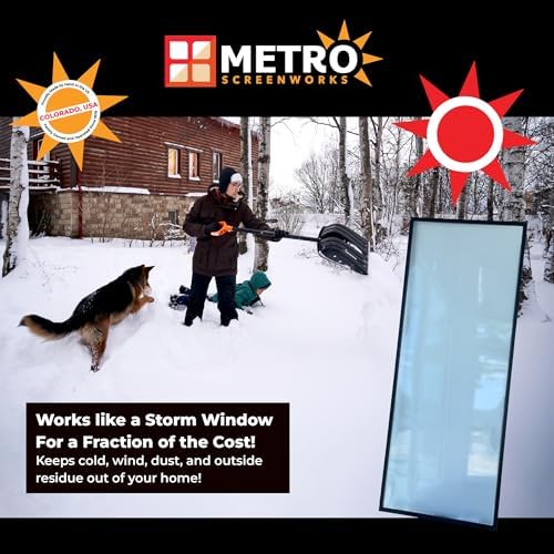 Metro Screenworks Custom Vinyl Draft Blocker for Windows