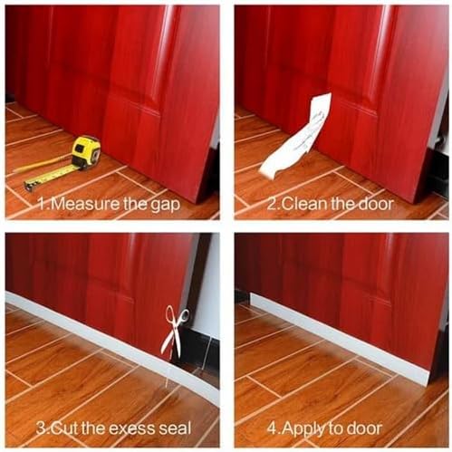 Generic Door Draft Stopper for Energy Efficiency and Noise Reduction