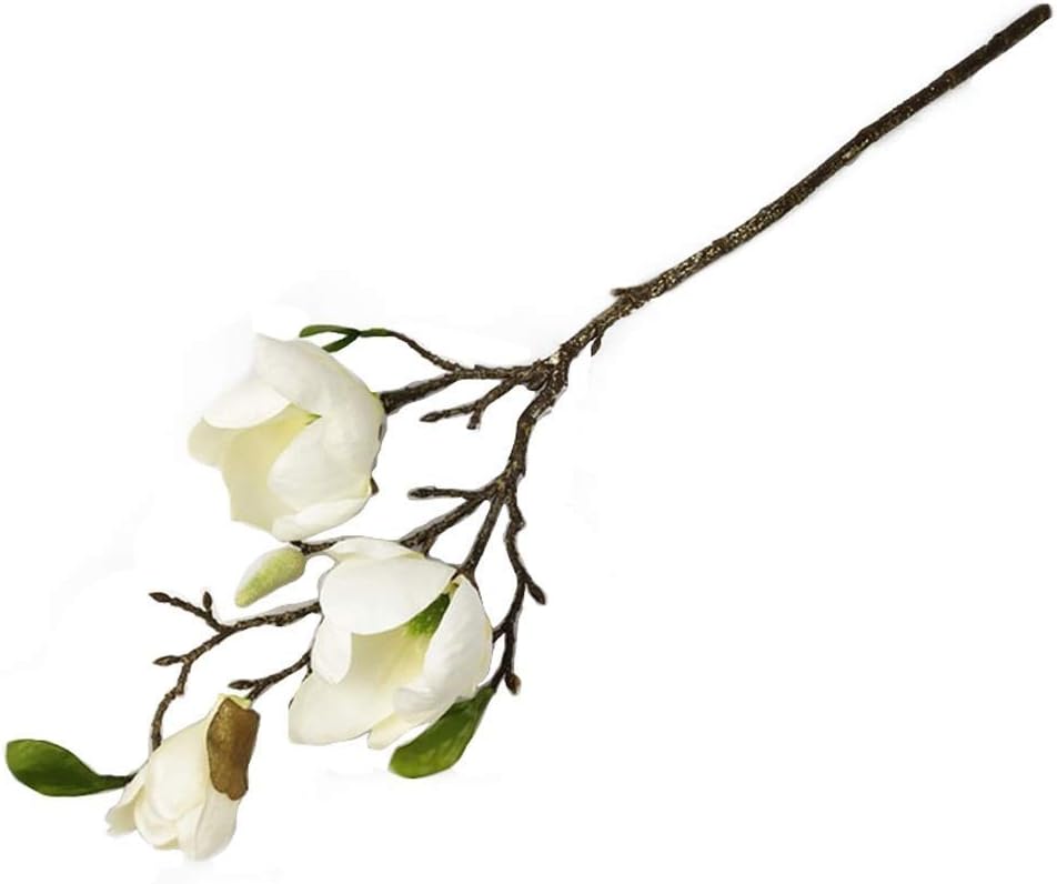 Artificial Flowers 5 Twig Flowers with Stem for Home Decor Wedding Bouquets