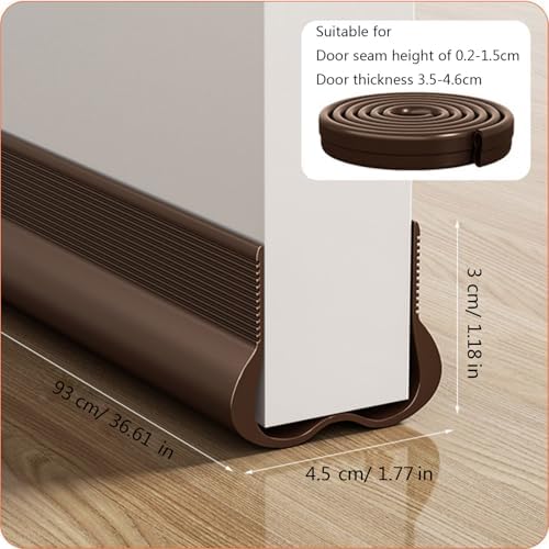 Muloo Soundproof Door Draft Stopper for Noise Reduction