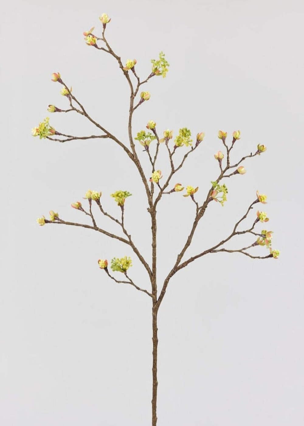 Artificial Budding Flower Branch 42 Inches Tall