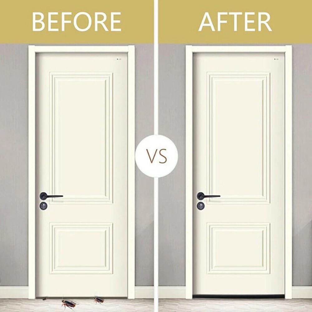 Ehlivhall Under Door Draft Stopper 93cm Double Sided Door Seal Strip