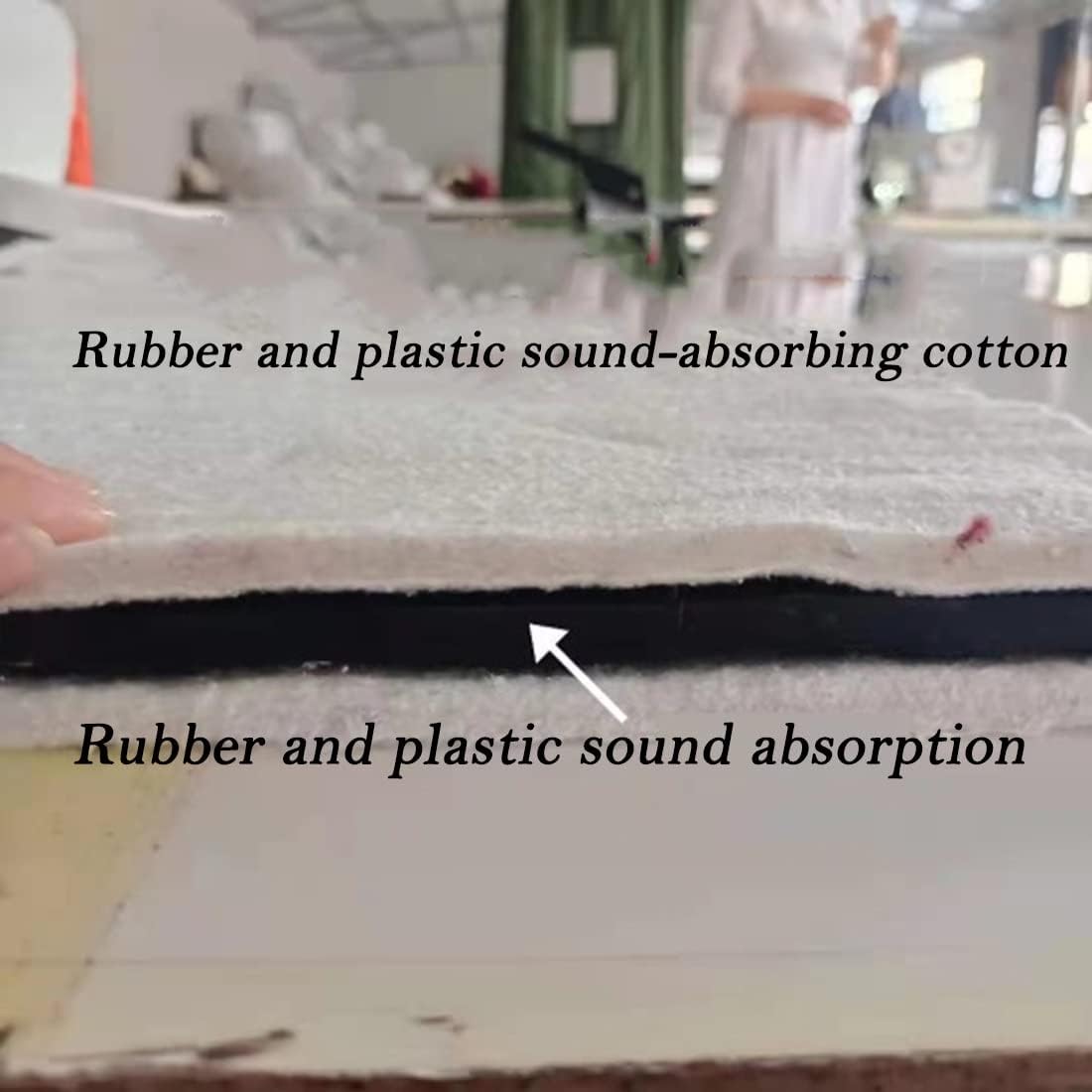 YZJJ Door Soundproof Screen Curtain for Noise Reduction 1