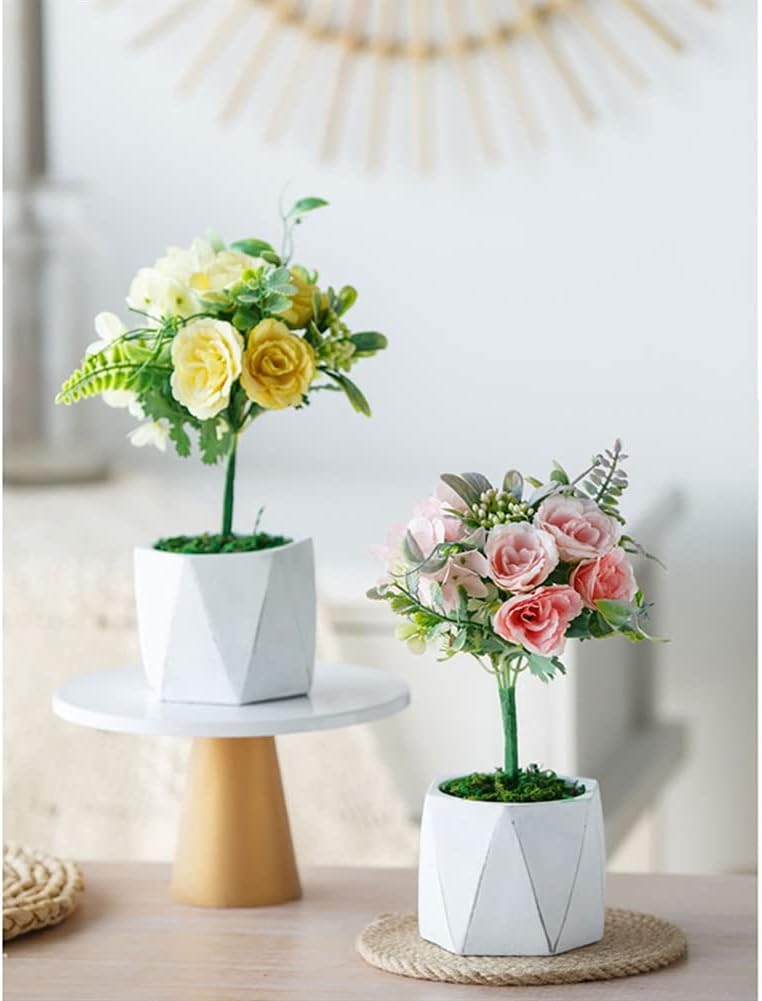 Artificial Flowers Mini Bouquet for Bedroom and Office Decor