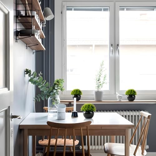 ASHELYULLA Small Fake Plants Set of 3 Artificial Plants for Home Office Decor