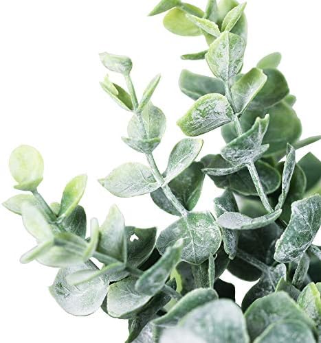 Winlyn 33 Pcs Artificial Eucalyptus Stem Greenery
