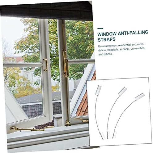 Falling Prevention Device for Windows with Metal Anchors