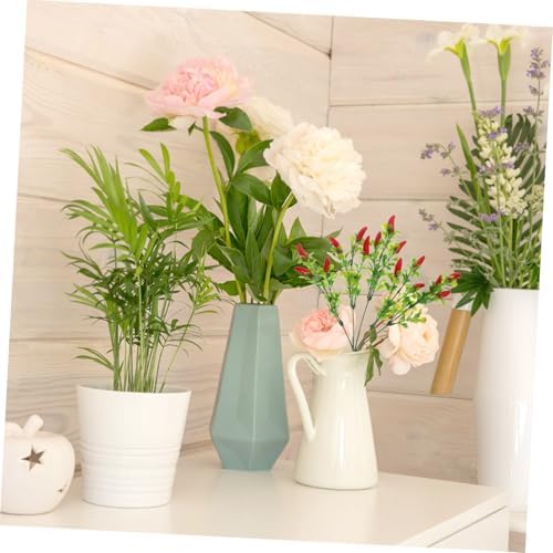 LIFKOME 3pcs Realistic Chili Pepper Decorative Artificial Plants