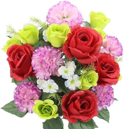 Admired By Nature Spring Artificial Flowers Bouquet Set