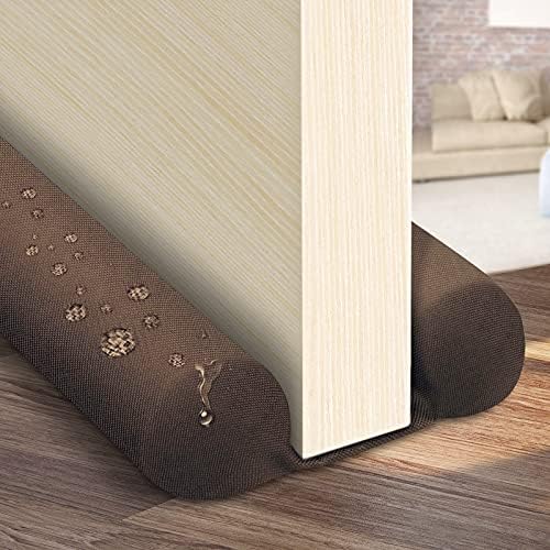 Waterproof Twin Door Draft Stopper 30 to 36 Inches Adjustable