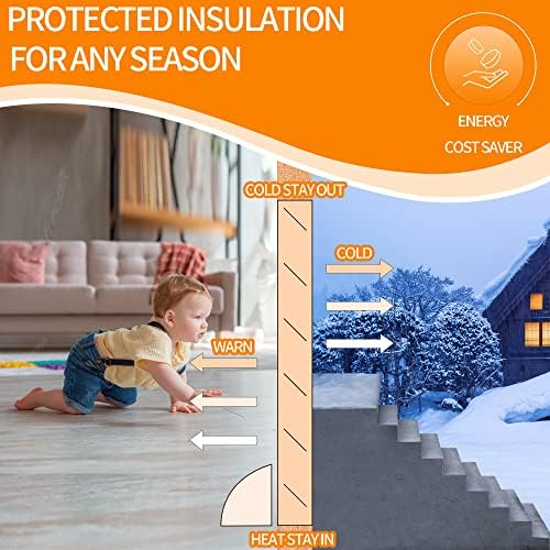 TORRAMI 36 Inch Door Draft Stopper Heavy Duty Insulation