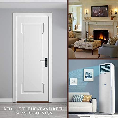 Waterproof Twin Door Draft Stopper 30 to 36 Inches Adjustable