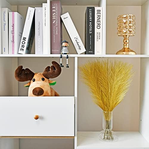 Mandys Gold Silk Pampas Grass Bouquet 20 Stems