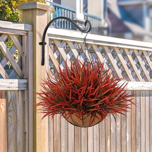 KHOYIME 2 Set Artificial Hanging Plants Basket Decor