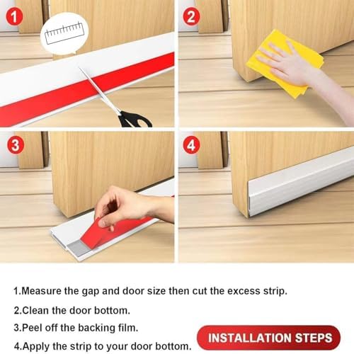 20 FT Door Draft Stopper Weather Stripping Seal for Frame Doors Windows