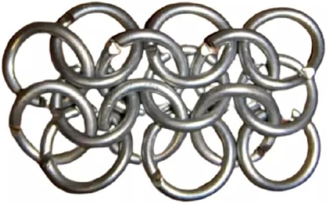 Medieval Coif Aluminum Chain Mail Hood