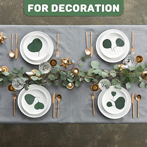 300PCS Real Eucalyptus Leaves for Shower Decor