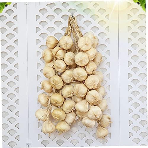 2pcs Artificial Garlic Strings for Home Decor and Halloween Parties