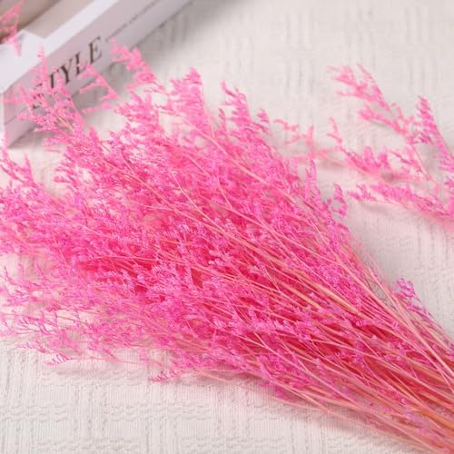 Dried Flowers Bouquet Natural Caspia Bundle Floral Lavender Babys Breath Arrangements for Wedding Decor