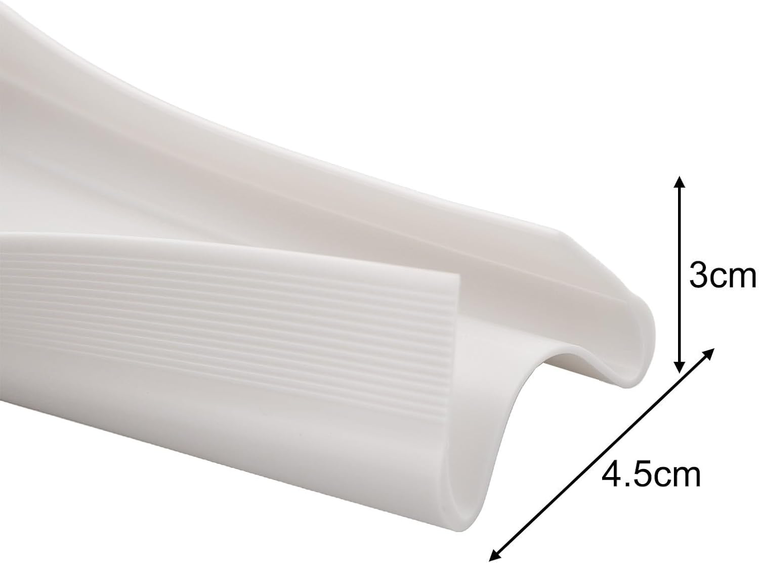 XNManaWork Door Bottom Draft Stopper 93cm Rubber Seal Strip