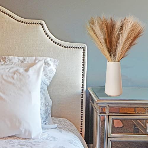 Mandys Shades of Brown Silk Pampas Grass Bouquet 20 Stems