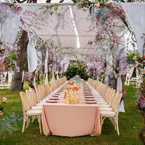 MECCANIXITY Dried Yellow Babys Breath Flowers 17 Inch Branches for Wedding Home Decor