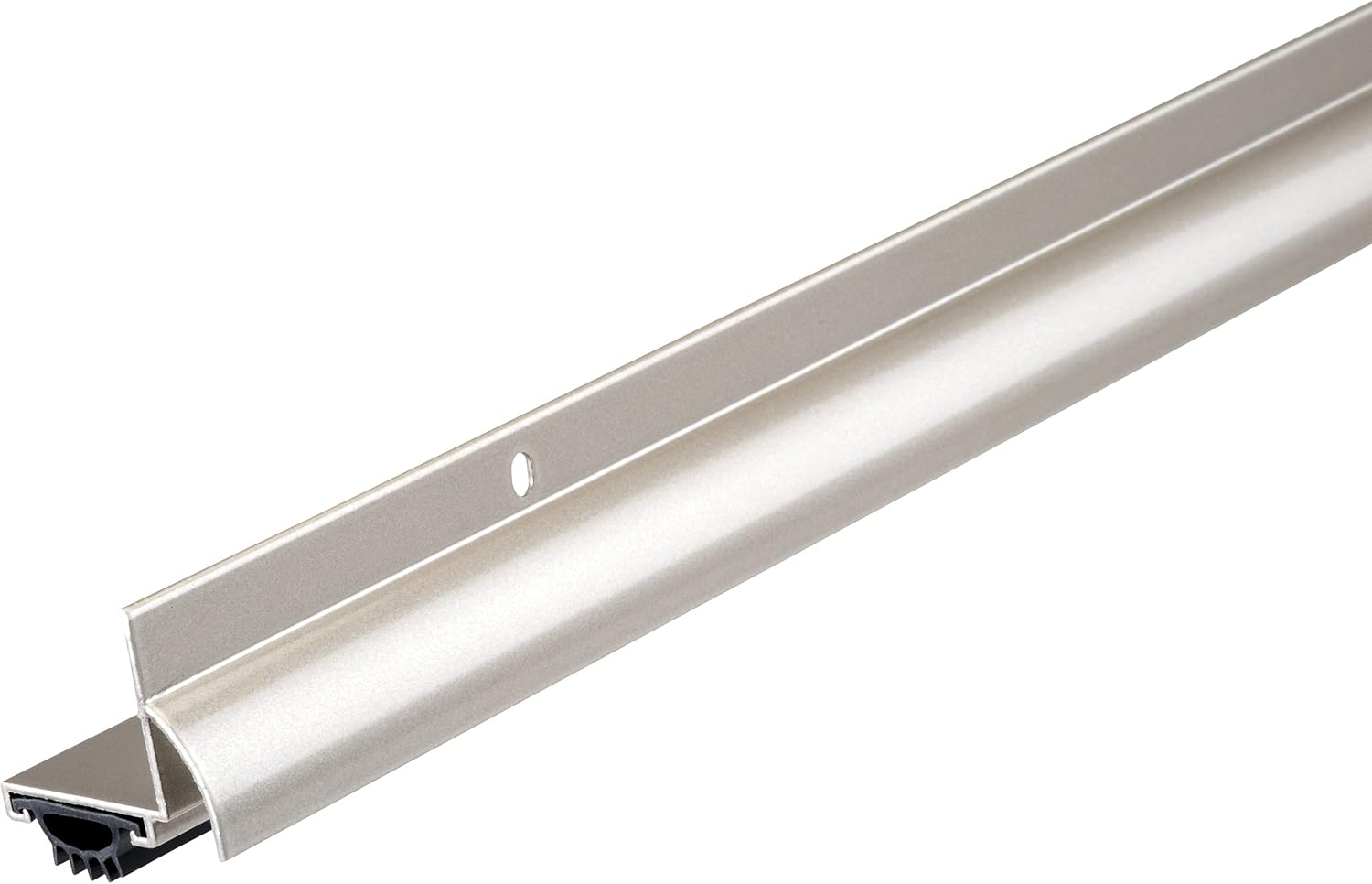 M-D 48998 36 Inch Satin Nickel Aluminum Door Drip Cap