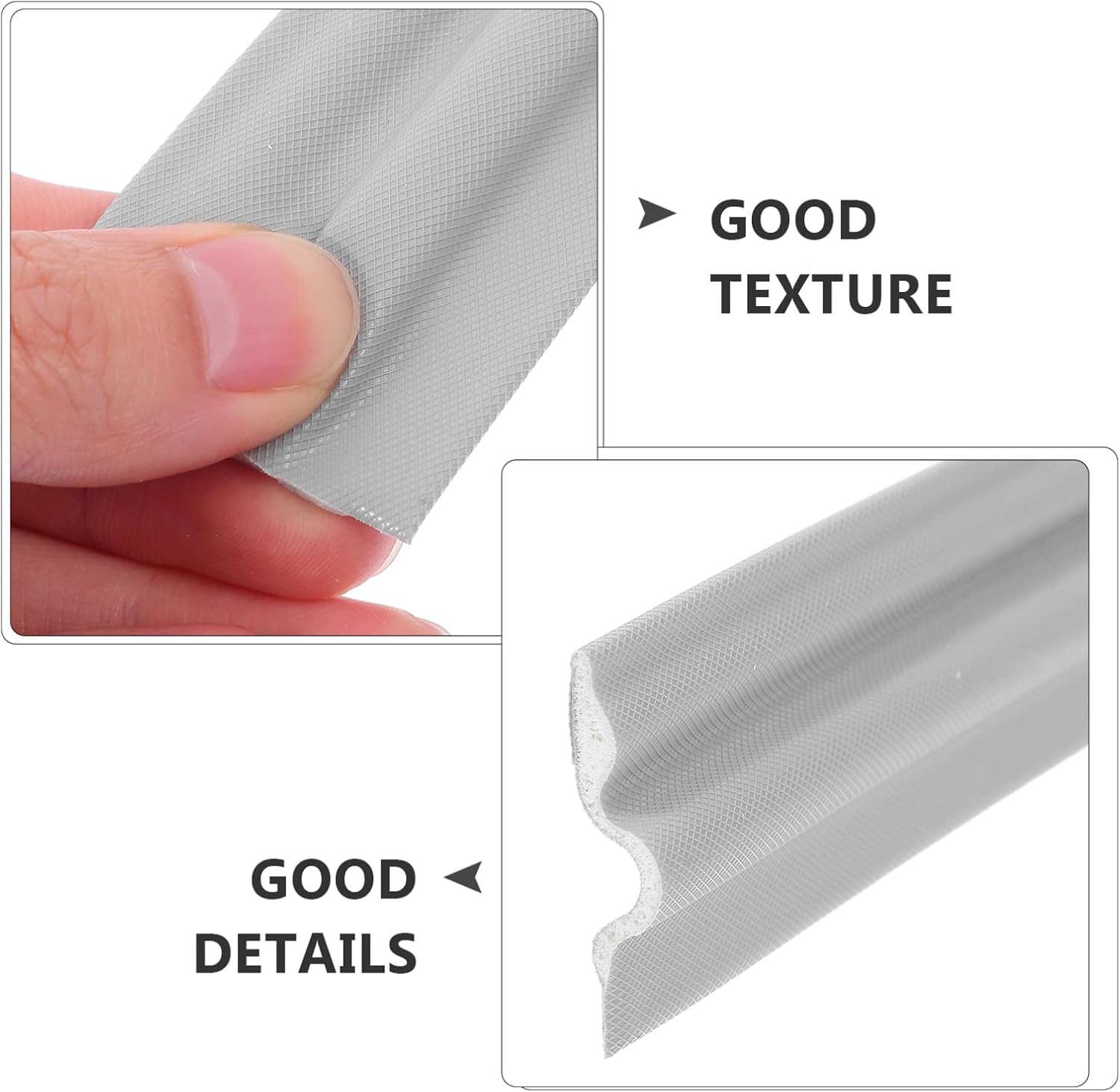 WOONEKY Mm Flexible Door Bottom Weather Stripping Seal Strip for Windows
