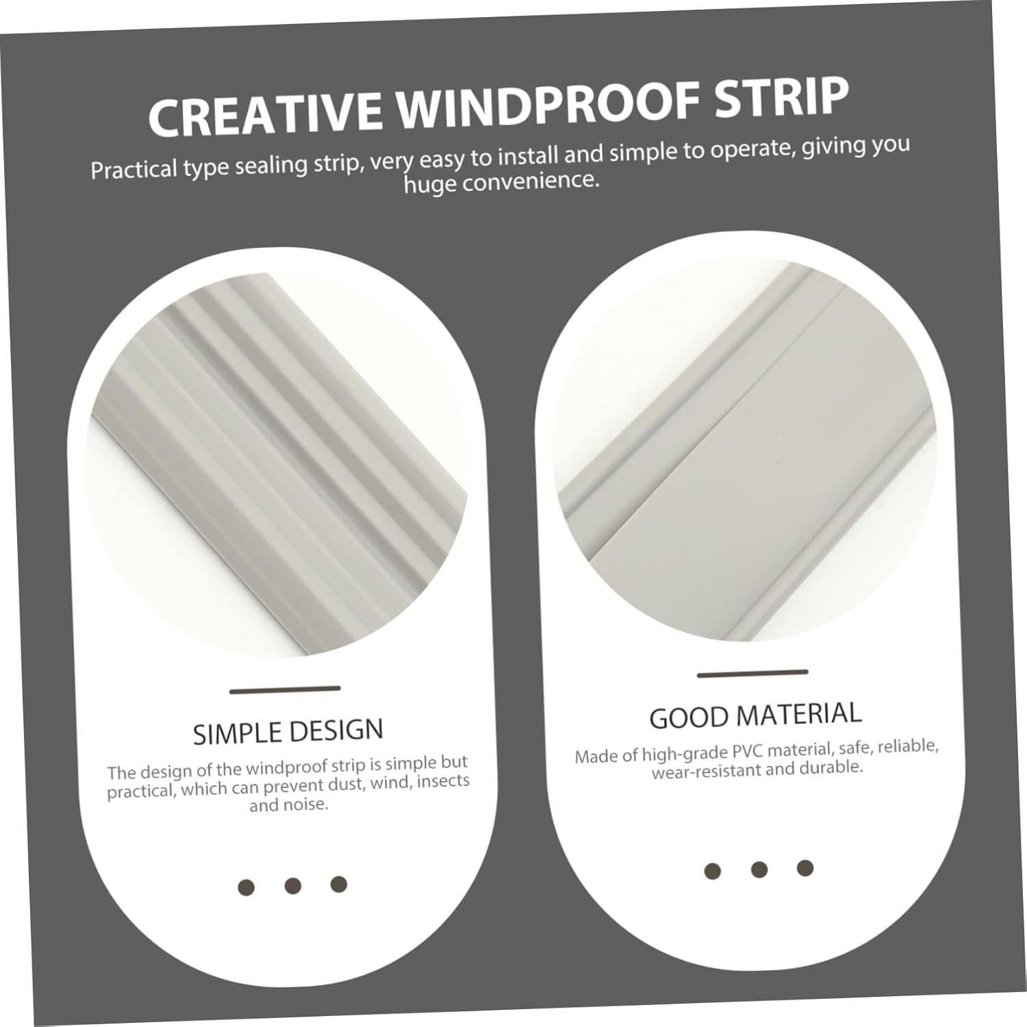 BESTOYARD Door Soundproofing Windproof Strip Seal