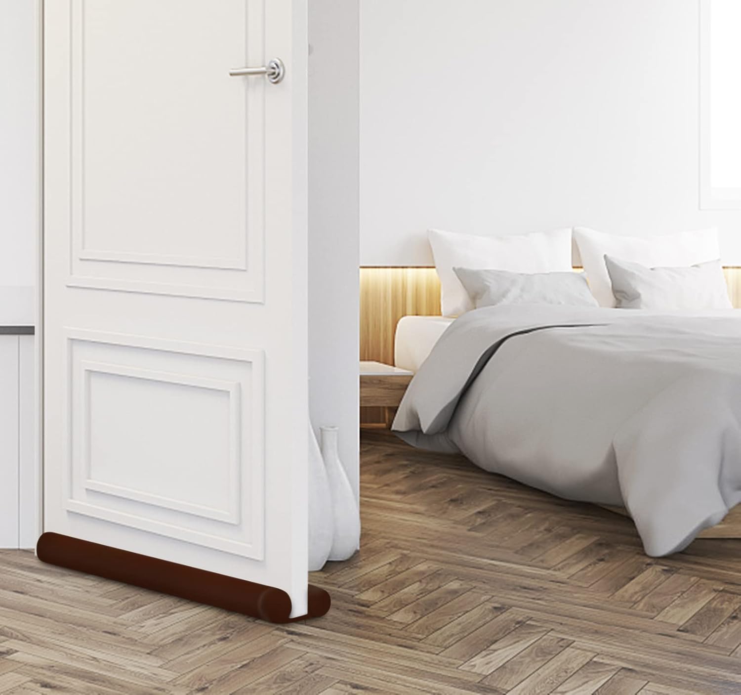 MAXTID 36 Inch Door Draft Stopper Brown