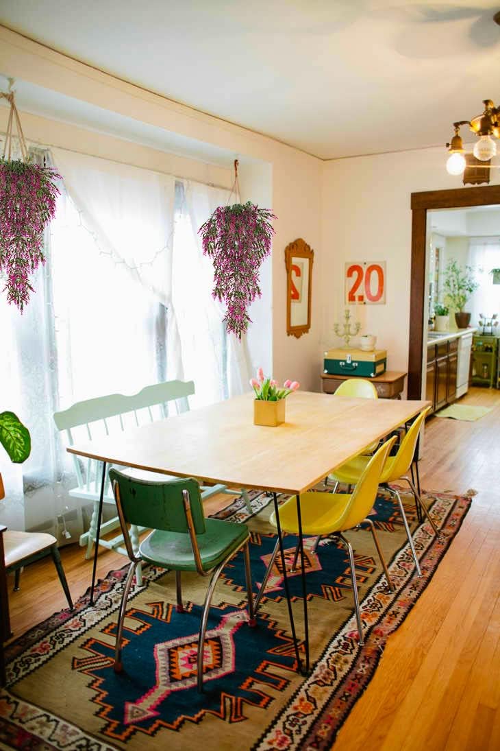 SJL Artificial Flower Hanging Vine Faux Lavender UV Resistant Decor