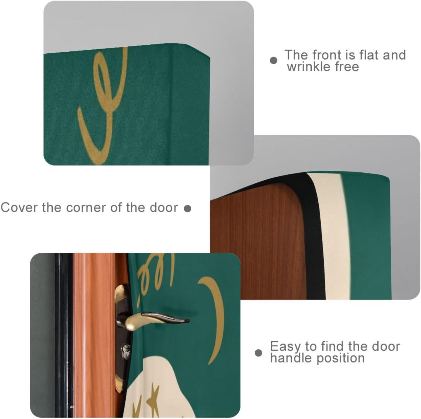 Susiyo Swans Halloween Door Cover 32x79 in
