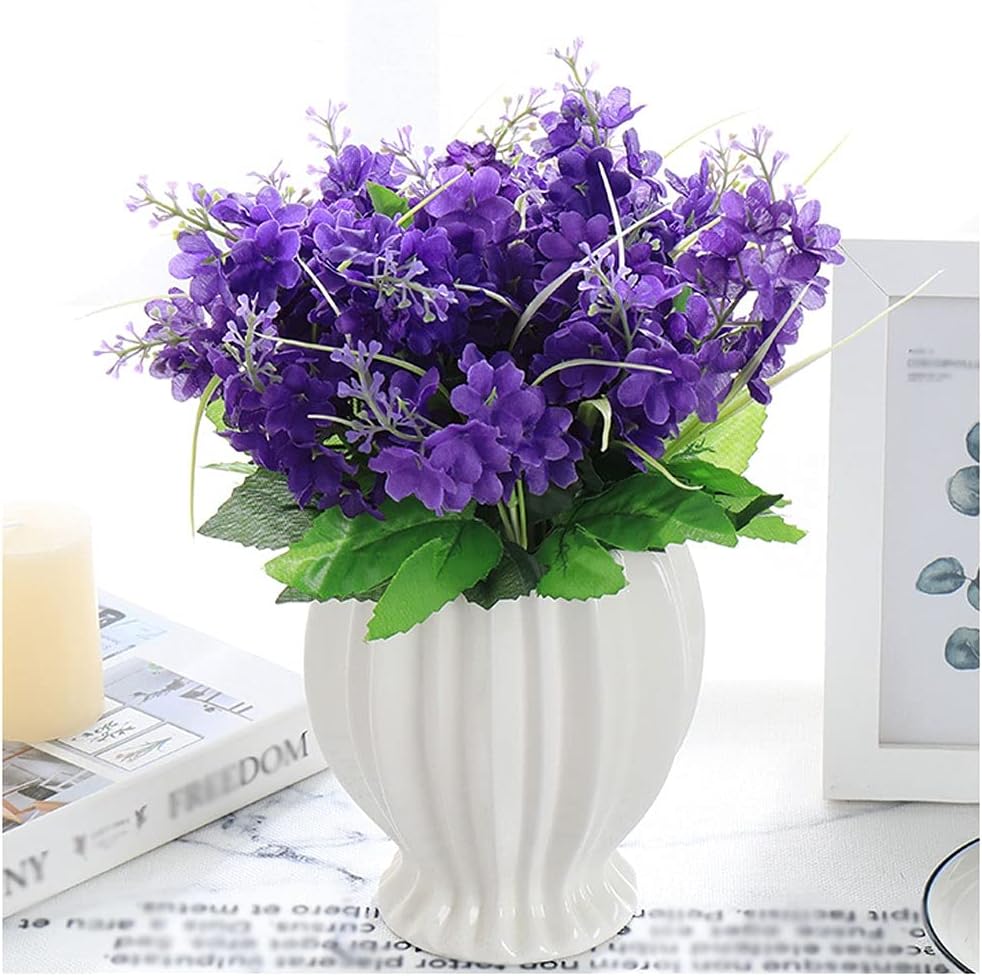 Realistic Artificial Hydrangea Bouquet for Home Office and Balcony