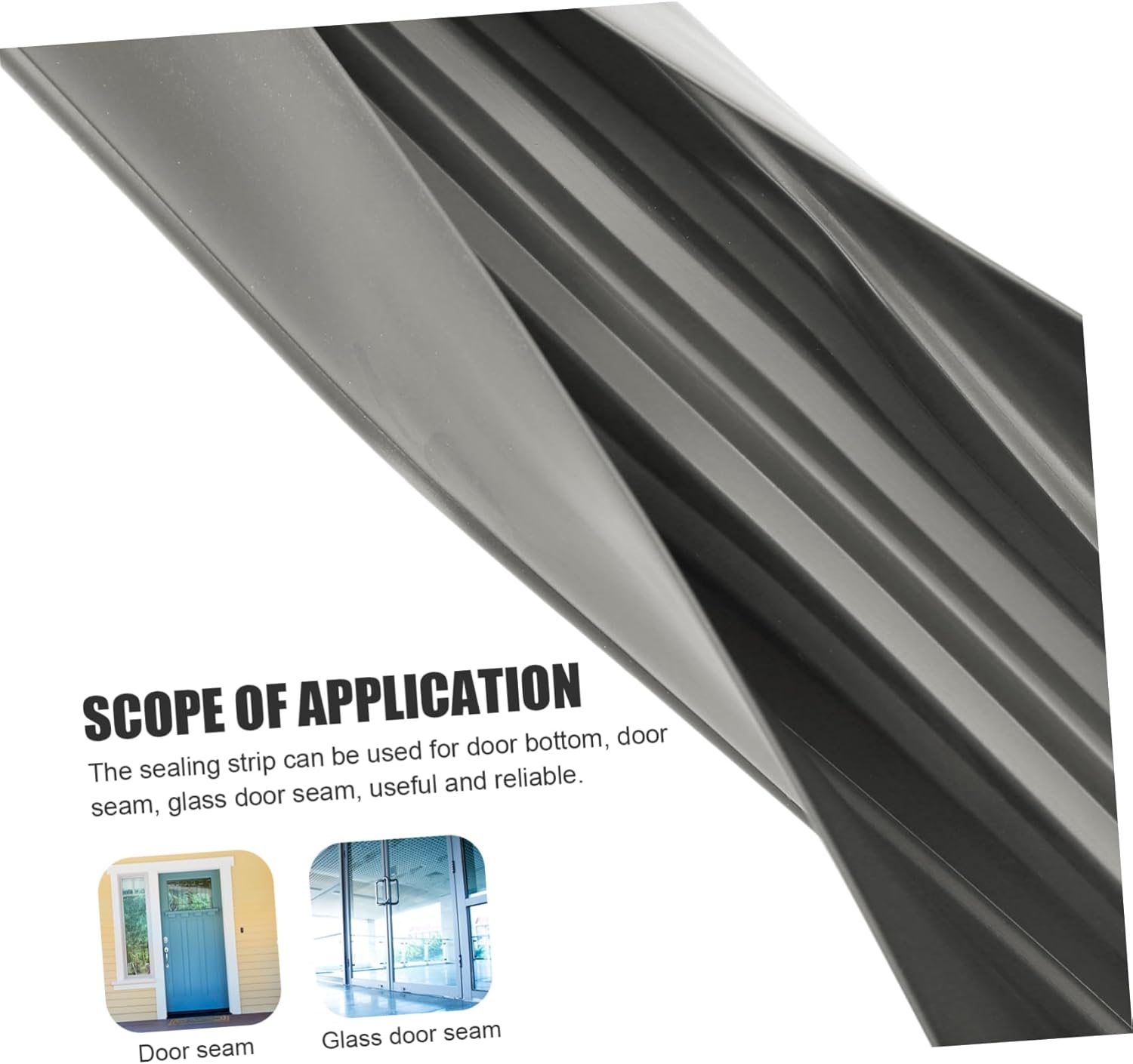 Cabilock Windproof Seal Strip for Door Bottom Soundproofing