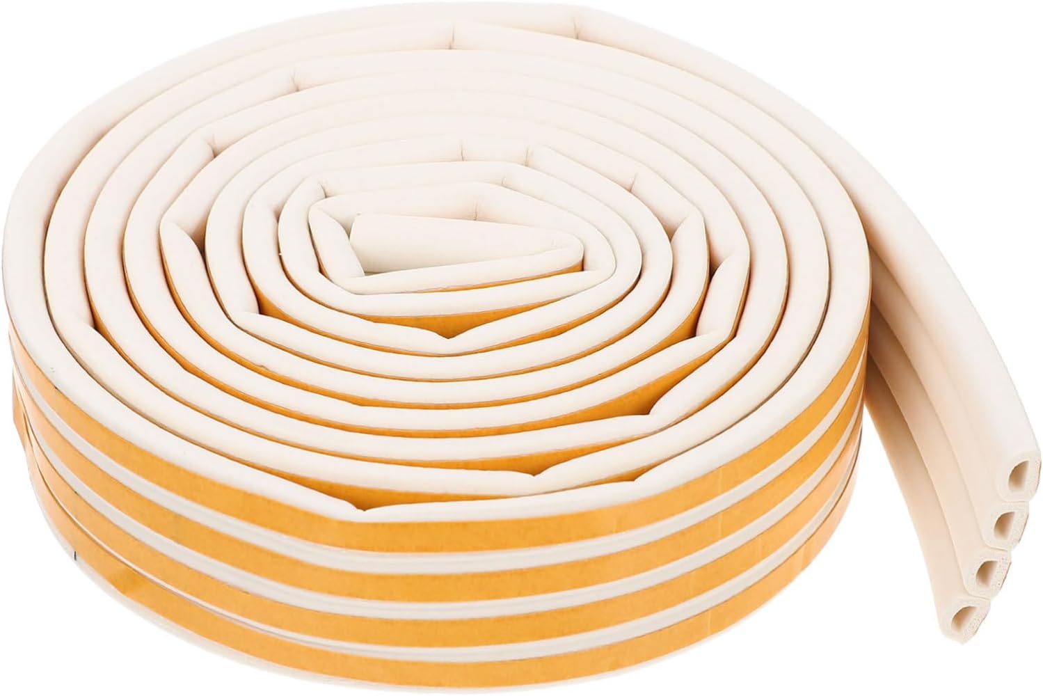 Under Door Draft Stopper Strip Self-Adhesive Weather Sealing for Soundproofing and Windproofing