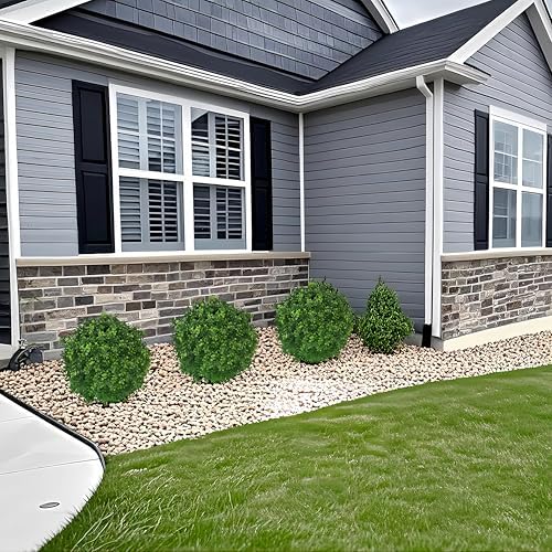 QIANYUN 22 Inch Artificial Boxwood Decorative Ball