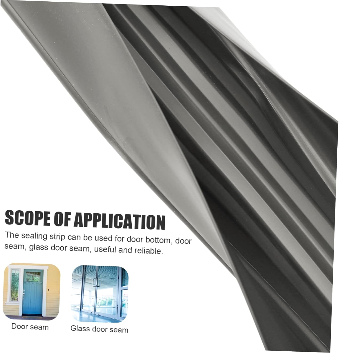 Windproof Sealing Strip for Door Bottom Noise Blocker