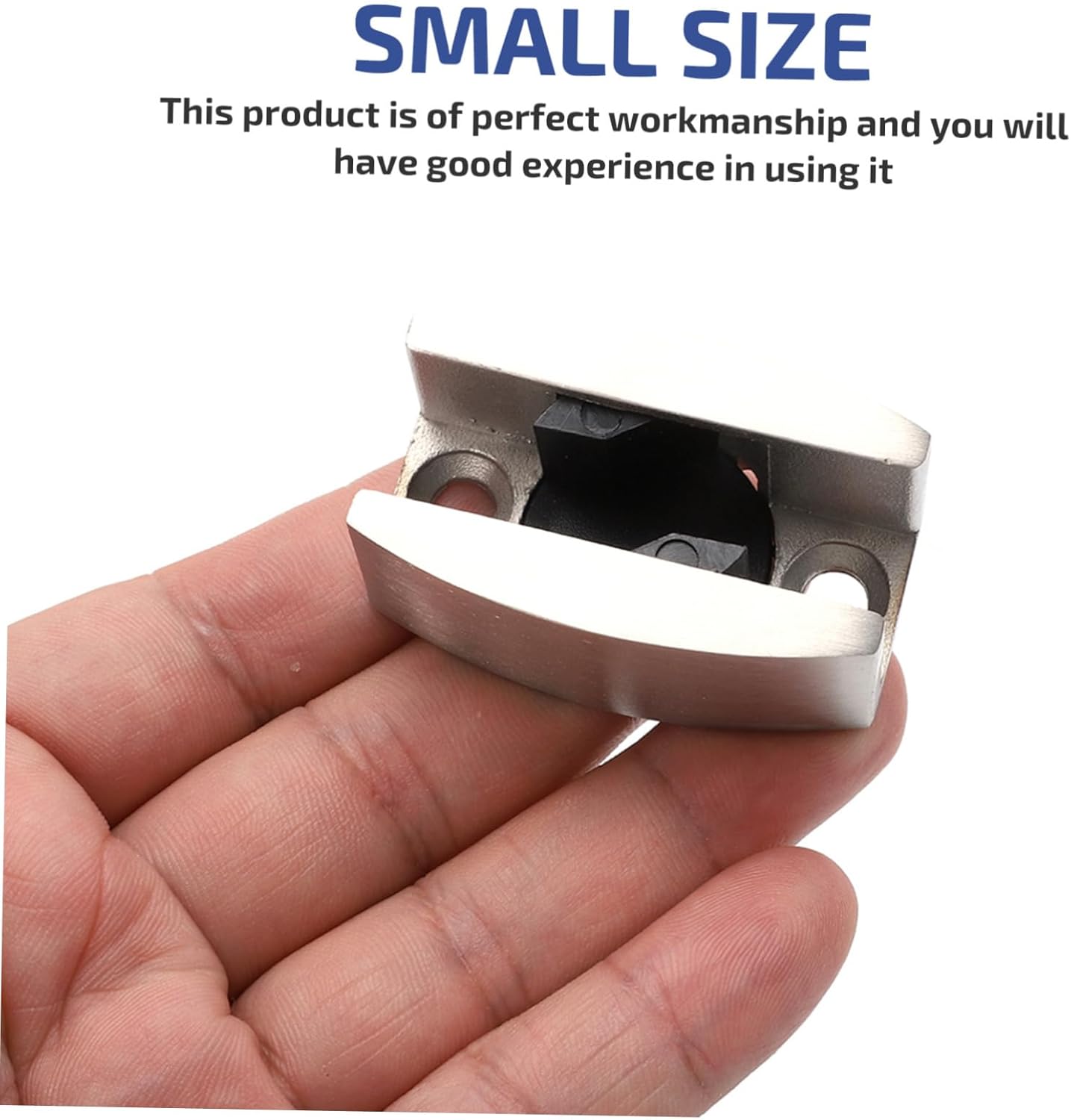 Stainless Steel Glass Door Draft Stopper Locator
