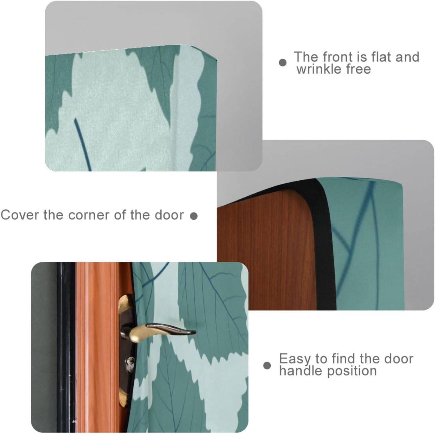 Susiyo Leaf Halloween Door Cover 32x79 in