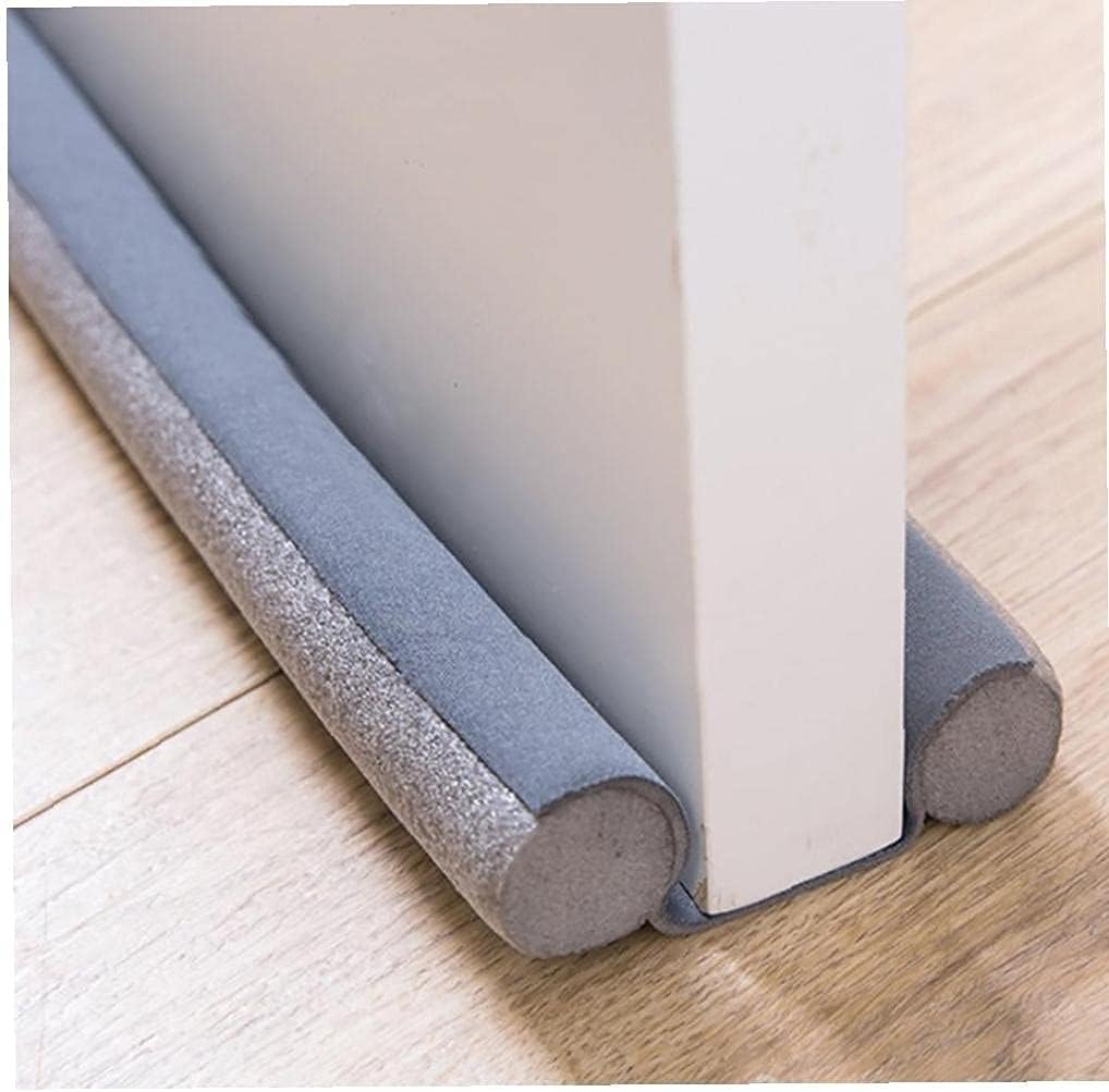 Door Draft Stopper - Adjustable Noise Reducer 3PCS Cut to Fit Seal Strip